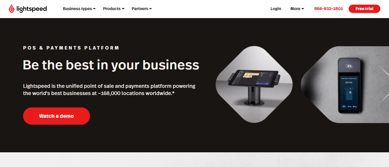 Lightspeed Retail POS features