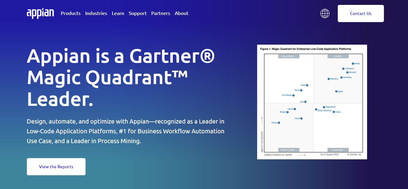 Appian Business process automation tool