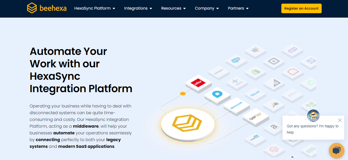 HexaSync Integration Platform